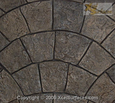 European Fan Large Stone