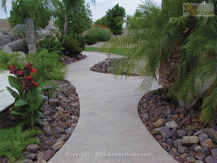 Stamped Pathway
